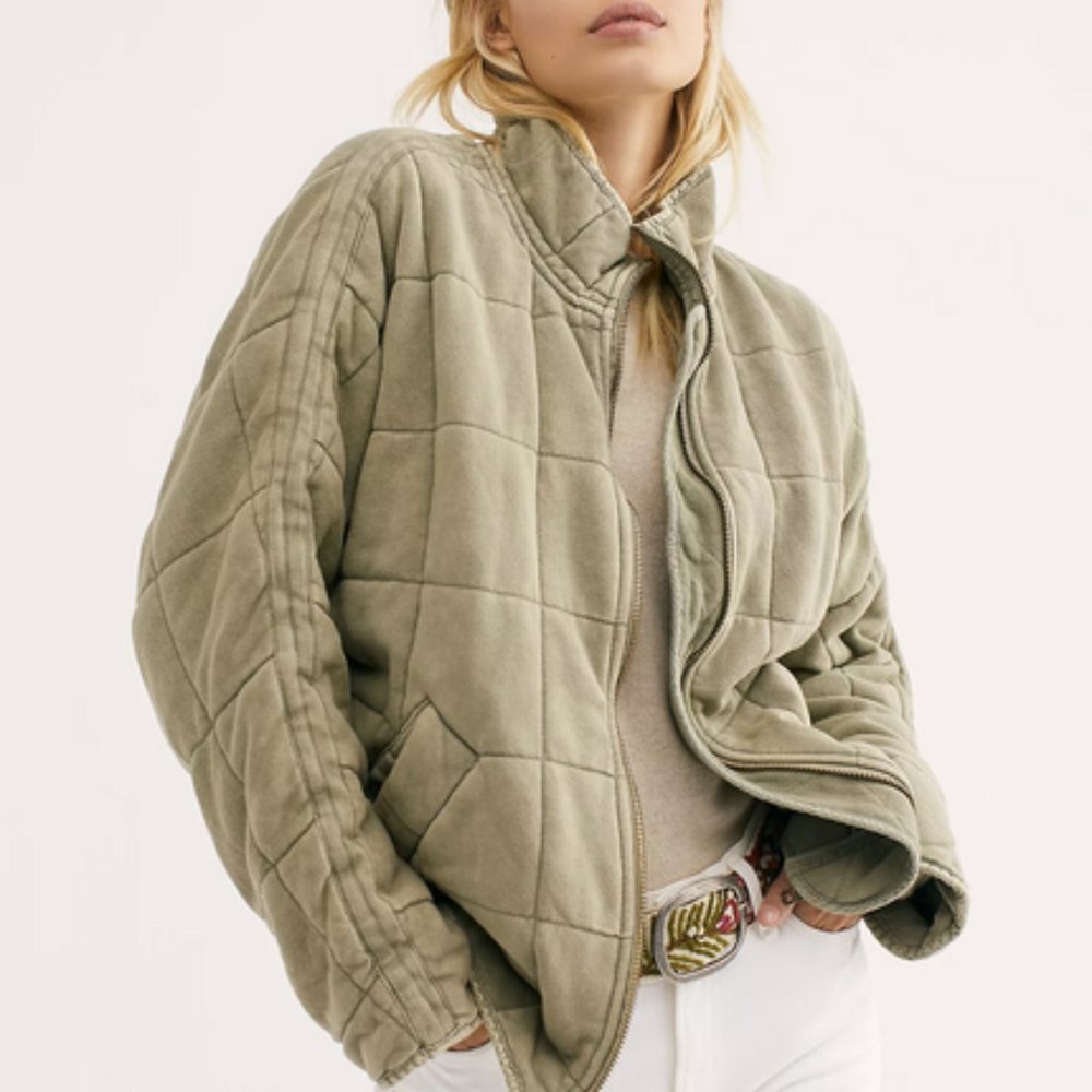 Dolman Quilted Jacket